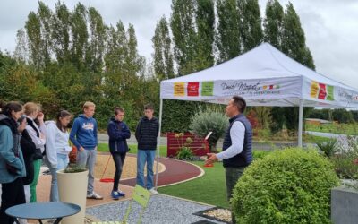 Visite de l’entreprise Daniel Moquet à Cossé-le Vivien