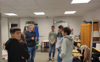 Sortie au lycée Privé d’Haute Follis à Laval pour les 4è Accompagnement Pro